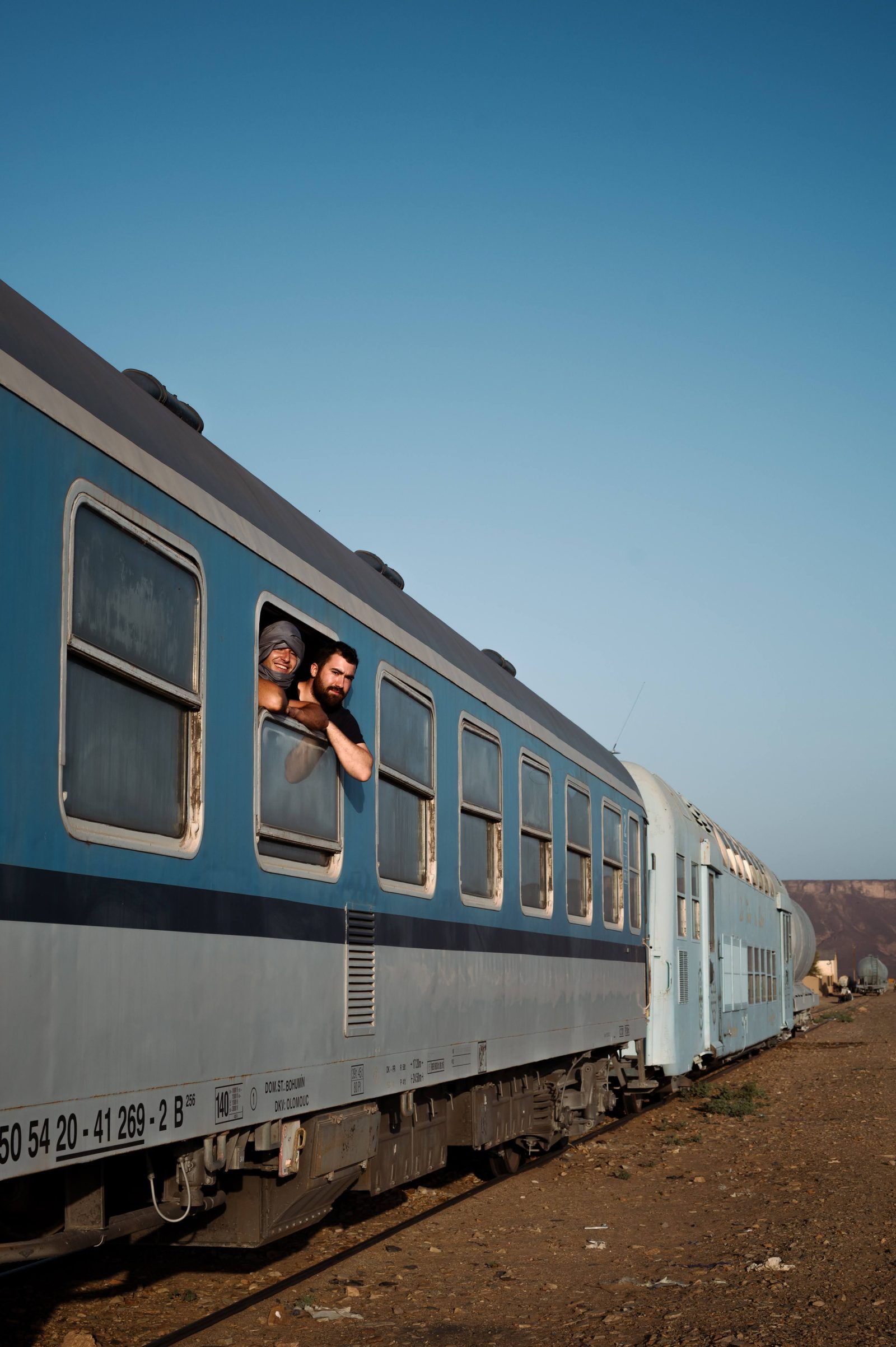 The train through the Sahara, Mauritania